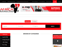 Tablet Screenshot of directory.africa-business.com