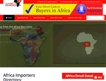 Tablet Screenshot of importers.africa-business.com